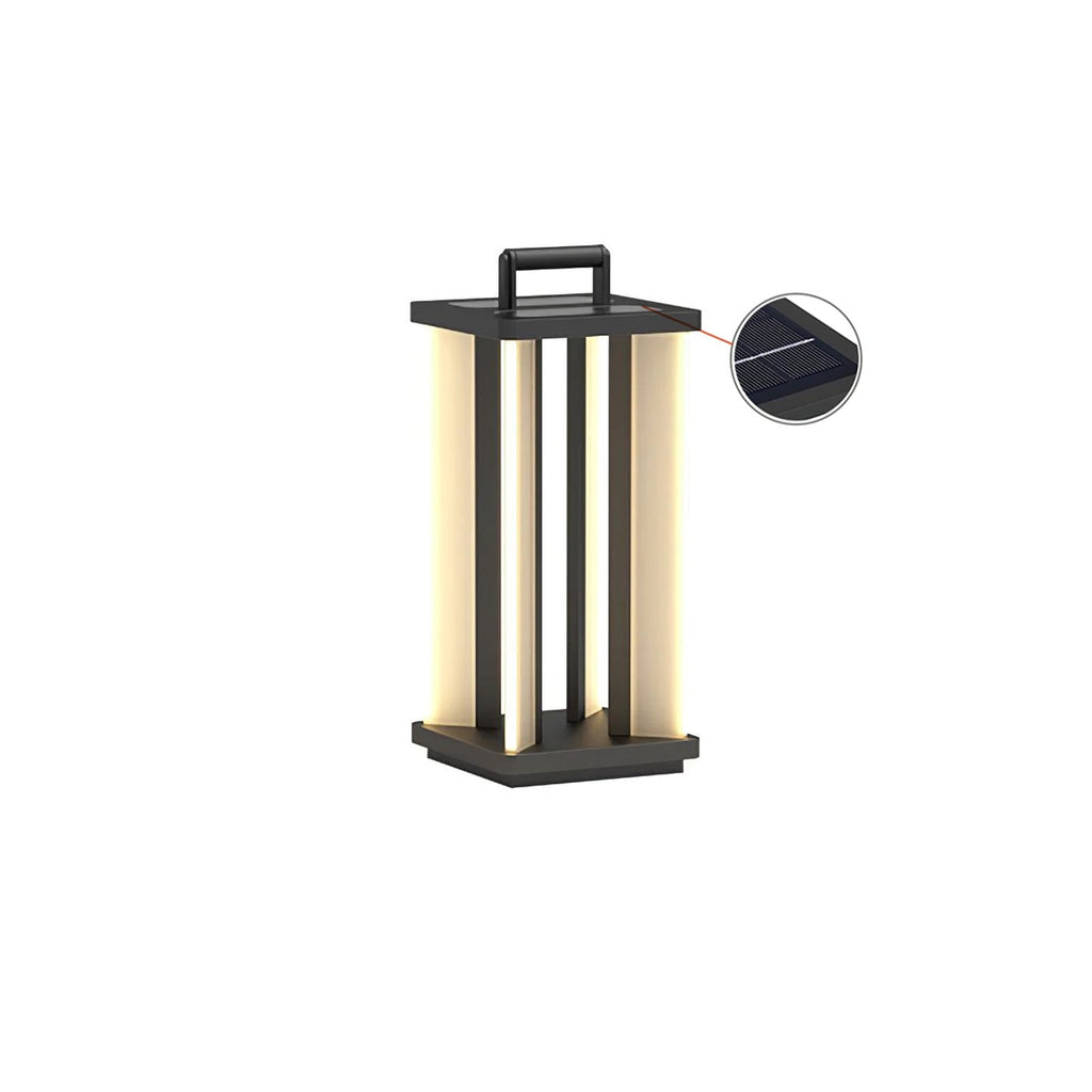 Metroluxe Outdoor Light | Stainless Steel | Solar Powered
