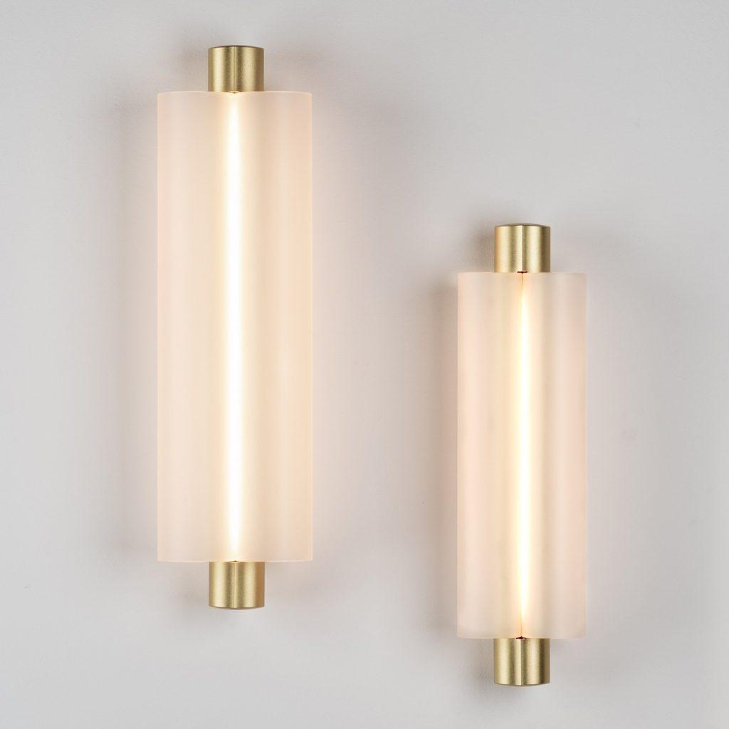 Trillium Wall Sconce | Metal & Acrylic | Set of 2