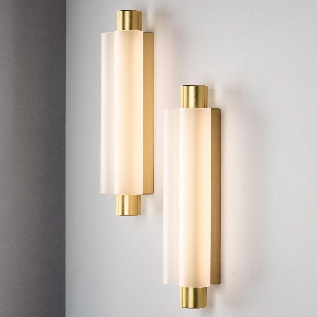 Trillium Wall Sconce | Metal & Acrylic | Set of 2