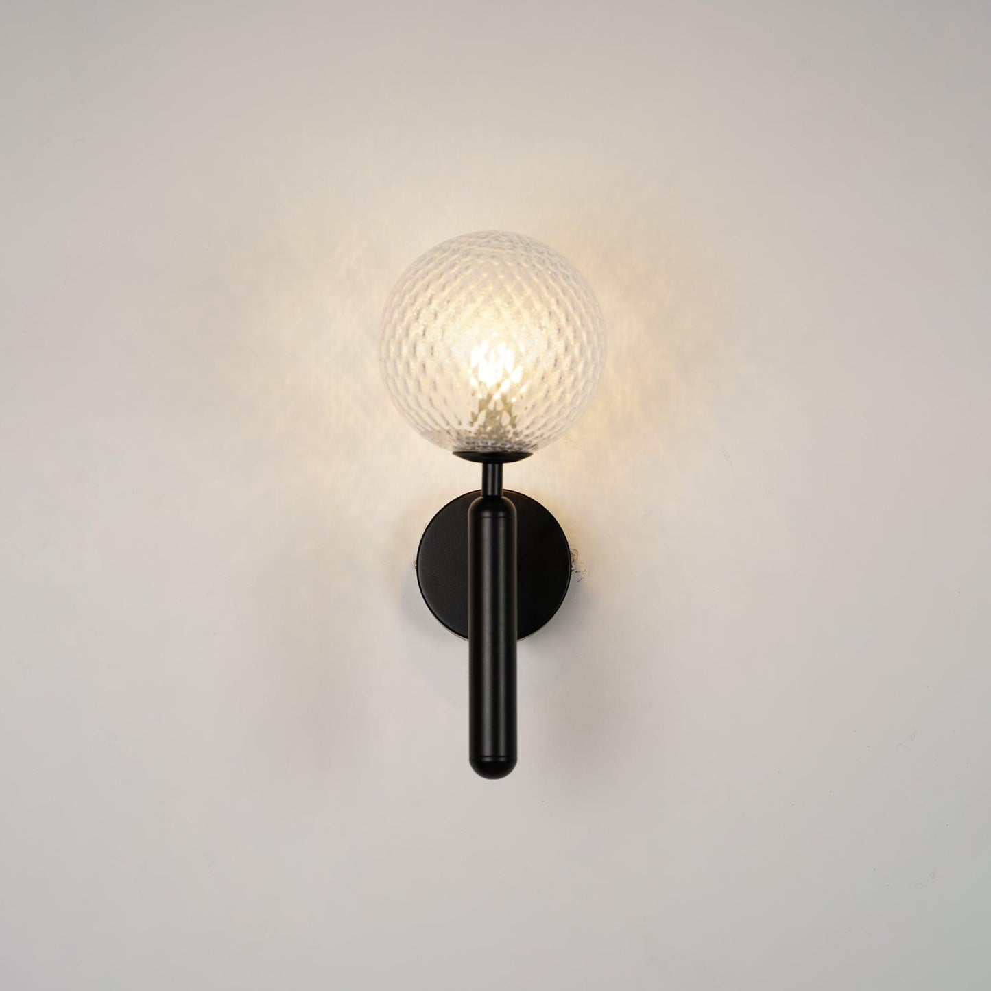 Nordica Wall Lamp | Brass & Glass | Clear & White Shades