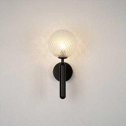 Nordica Wall Lamp | Brass & Glass | Clear & White Shades