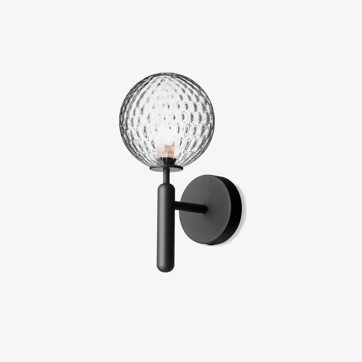 Nordica Wall Lamp | Brass & Glass | Clear & White Shades