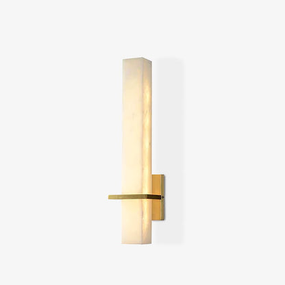 Milan Wall Sconce | Brass & Alabaster | Set of 2