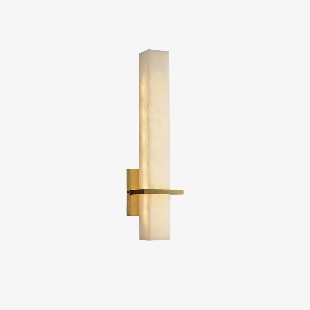 Milan Wall Sconce | Brass & Alabaster | Set of 2