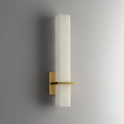 Milan Wall Sconce | Brass & Alabaster | Set of 2