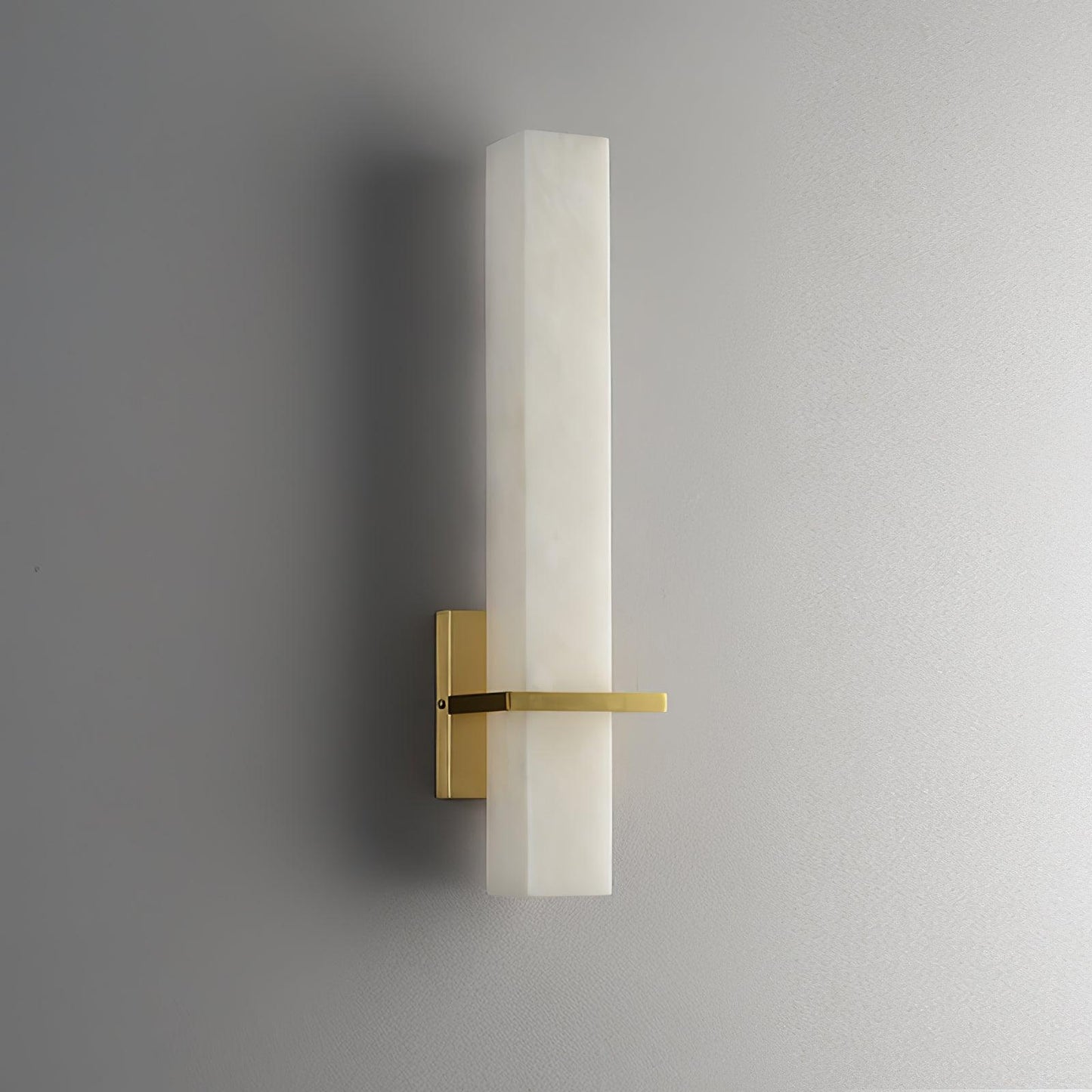 Milan Wall Sconce | Brass & Alabaster | Set of 2
