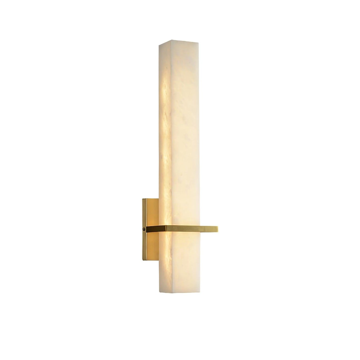 Milan Wall Sconce | Brass & Alabaster | Set of 2