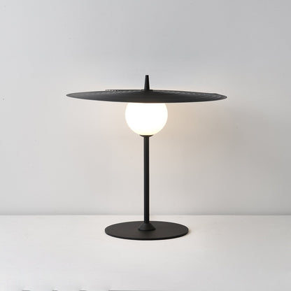 Symphony Table Lamp | Adjustable Rotating Shade | Red, Black, White
