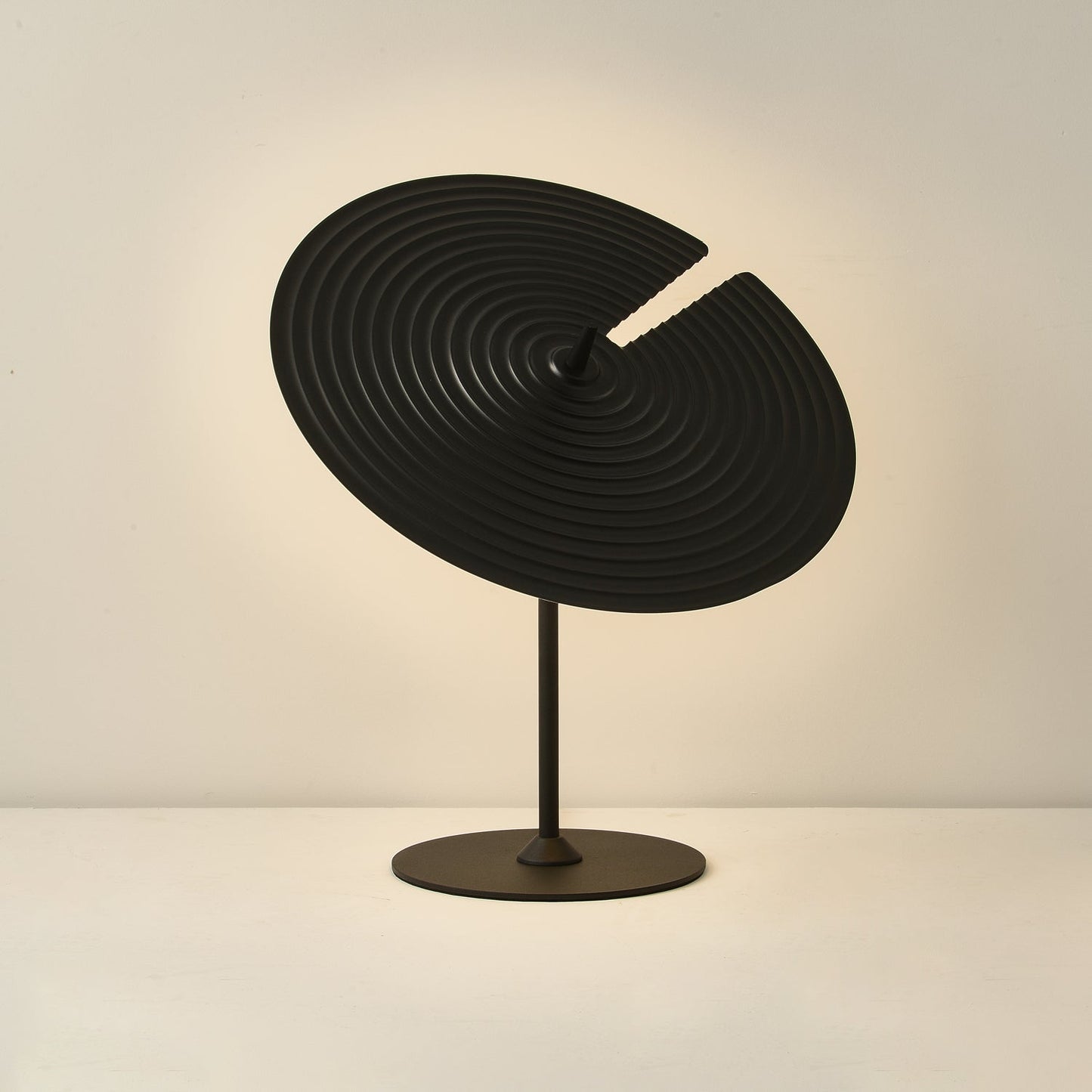 Symphony Table Lamp | Adjustable Rotating Shade | Red, Black, White