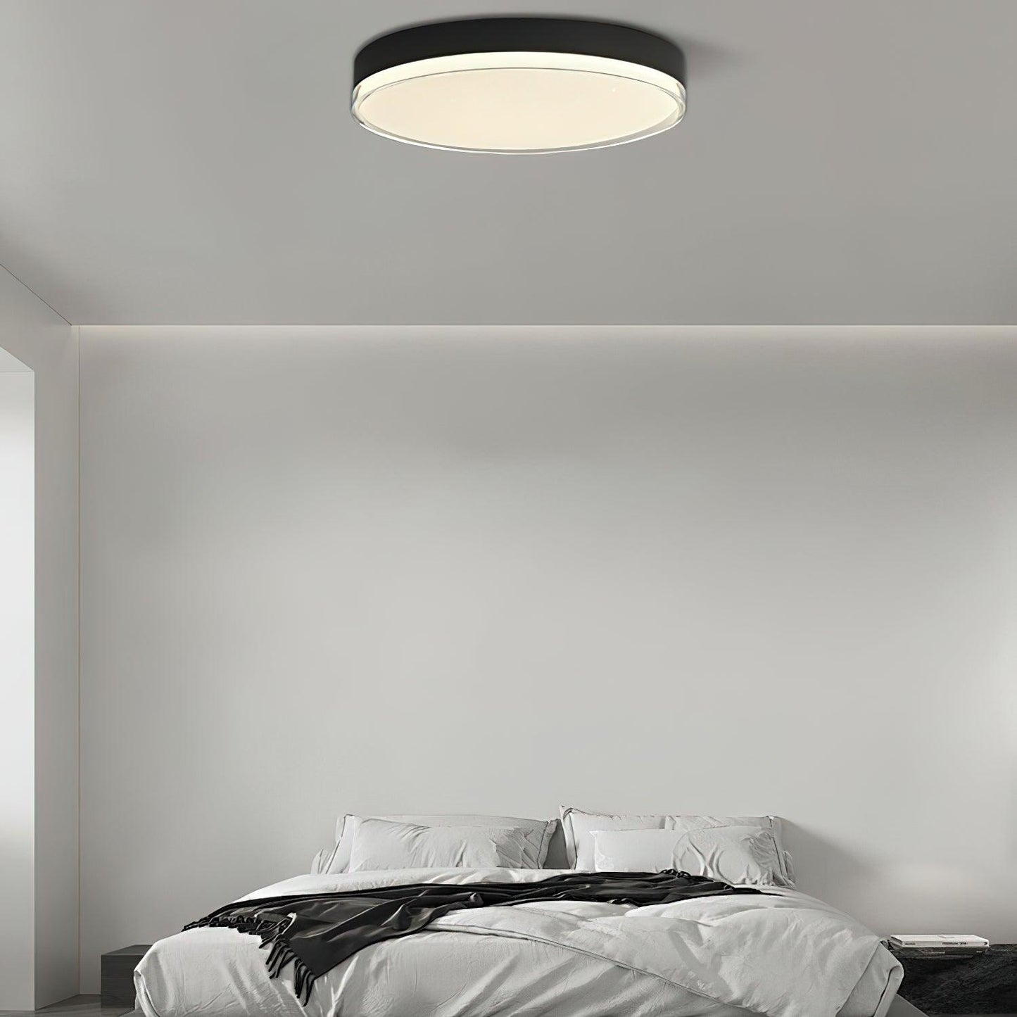 Mimixi Ceiling Lamp | Aluminum & Acrylic | Black & White