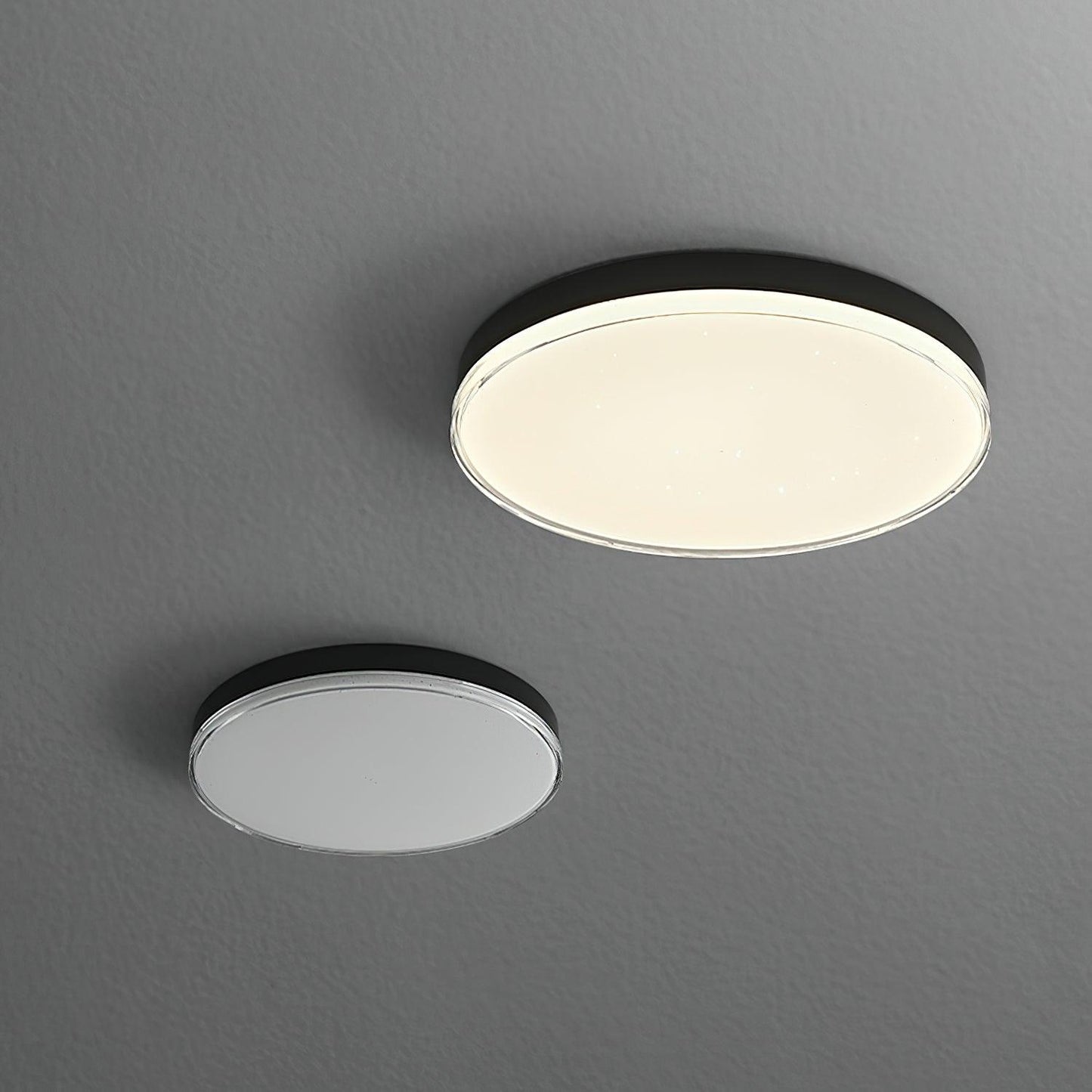 Mimixi Ceiling Lamp | Aluminum & Acrylic | Black & White