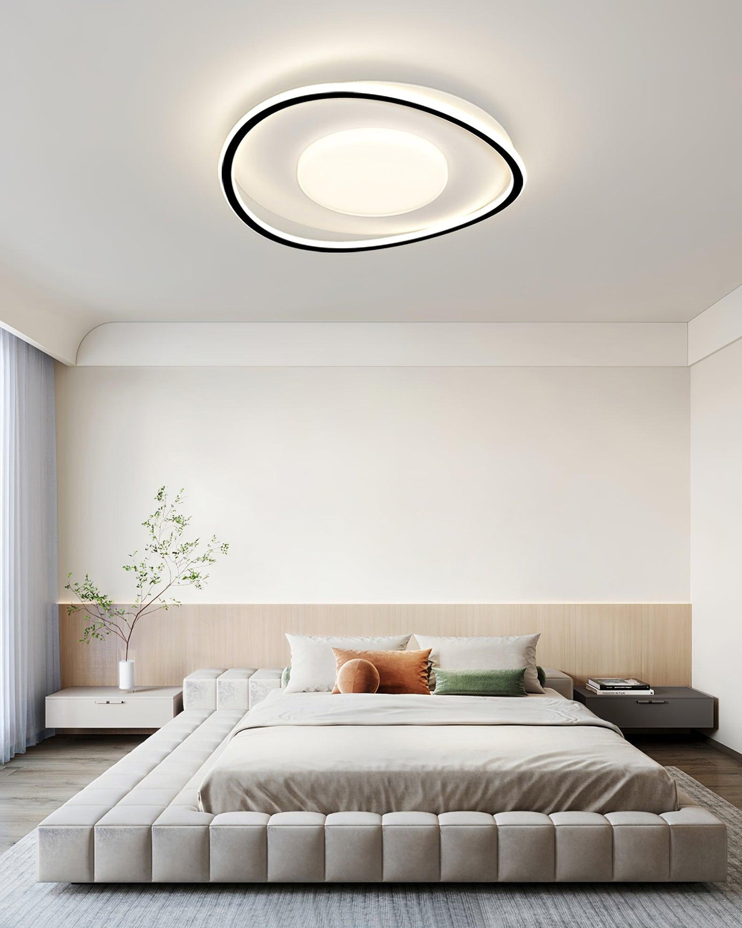Minimalist Ceiling Light | LED | White