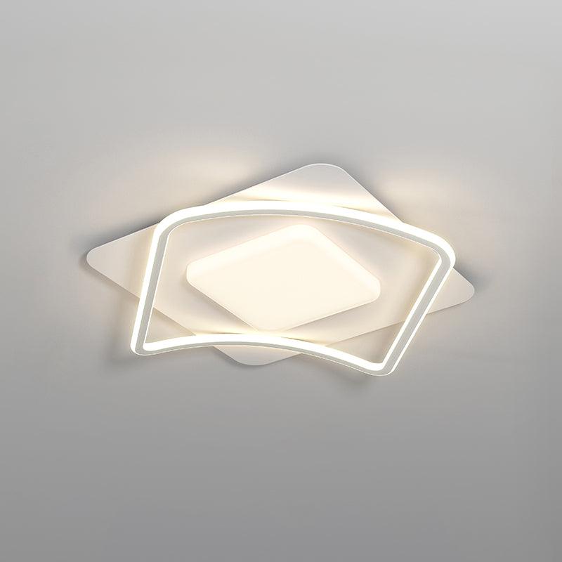 Minimalist Ceiling Light | LED | White