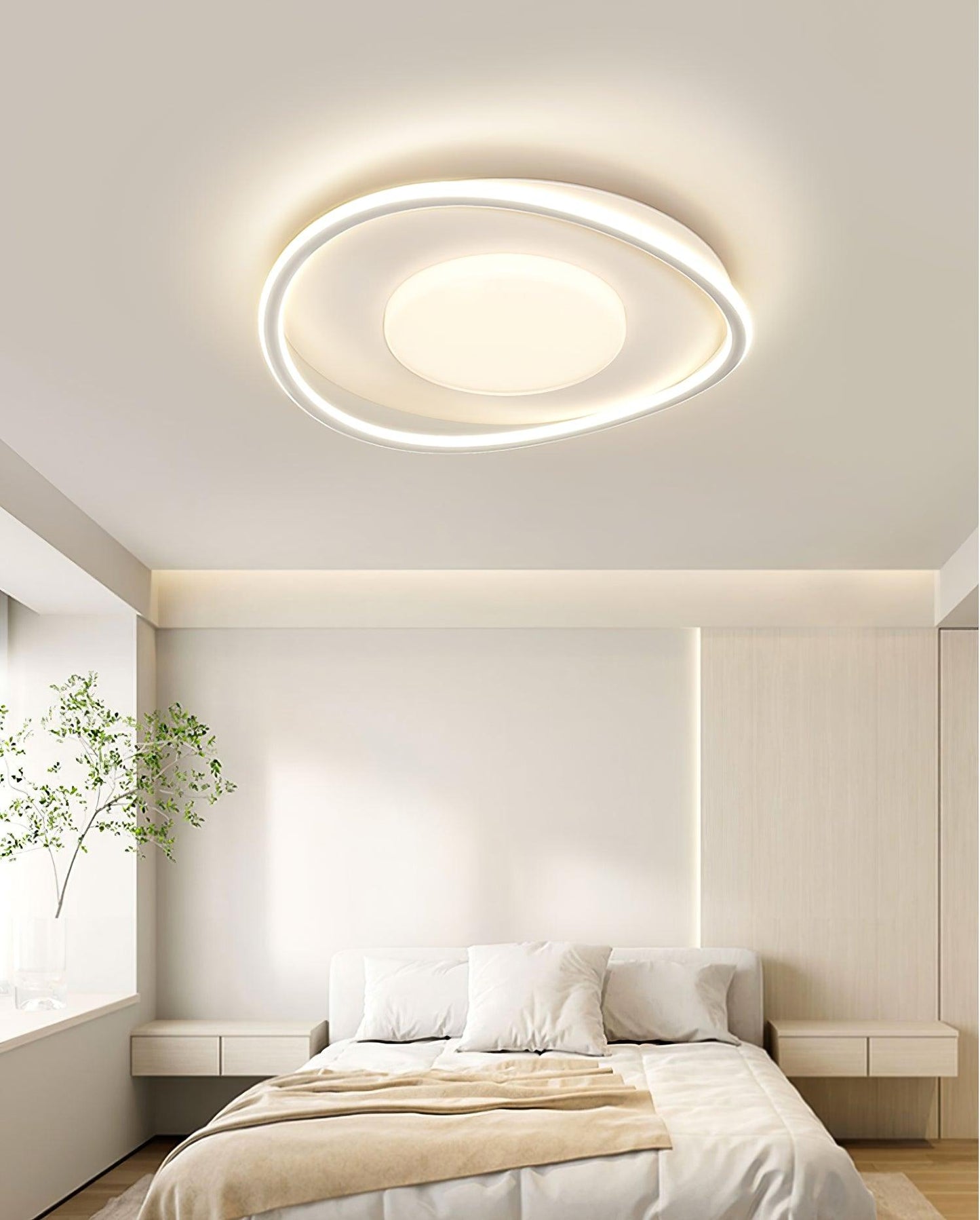 Minimalist Ceiling Light | LED | White