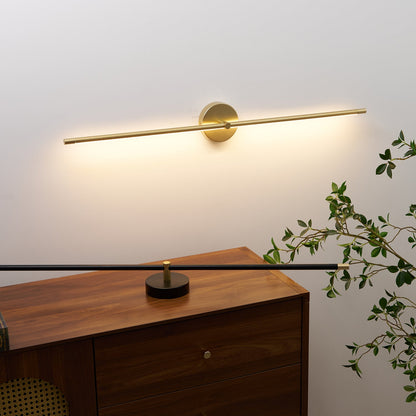 Minimalist Wall Lamp | LED | Black or Gold