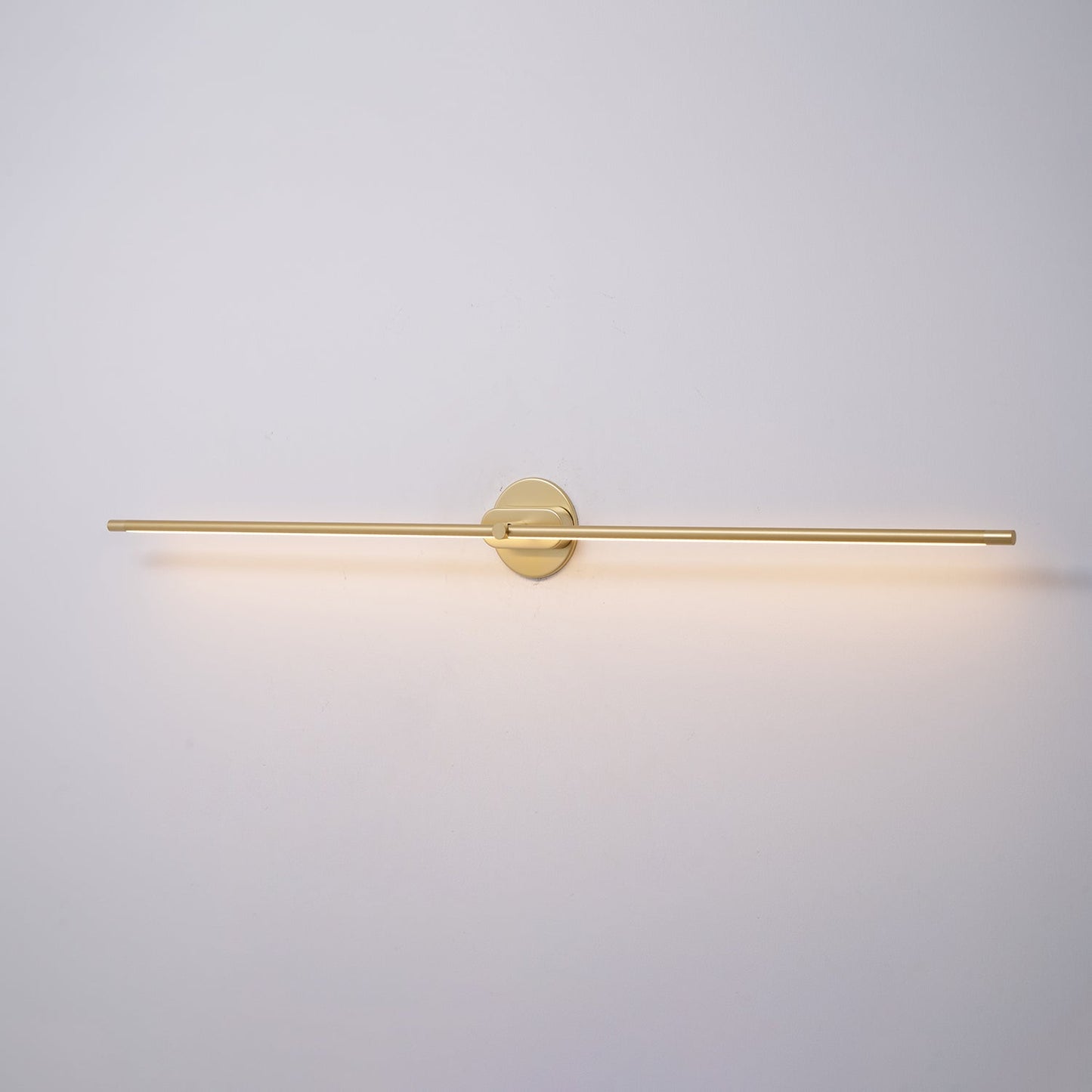 Minimalist Linear Wall Lamp | Premium Metal with Integrated LED | Available in Black or Gold