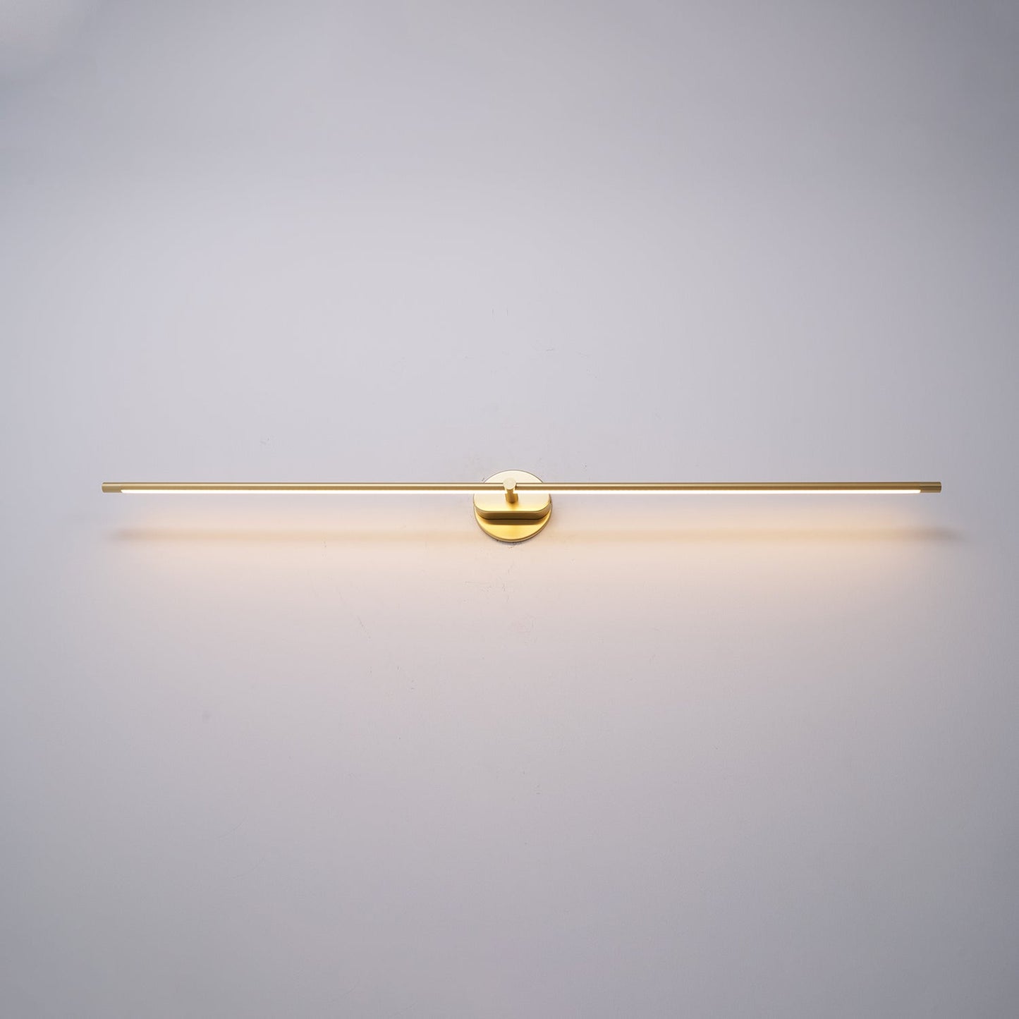 Minimalist Linear Wall Lamp | Premium Metal with Integrated LED | Available in Black or Gold