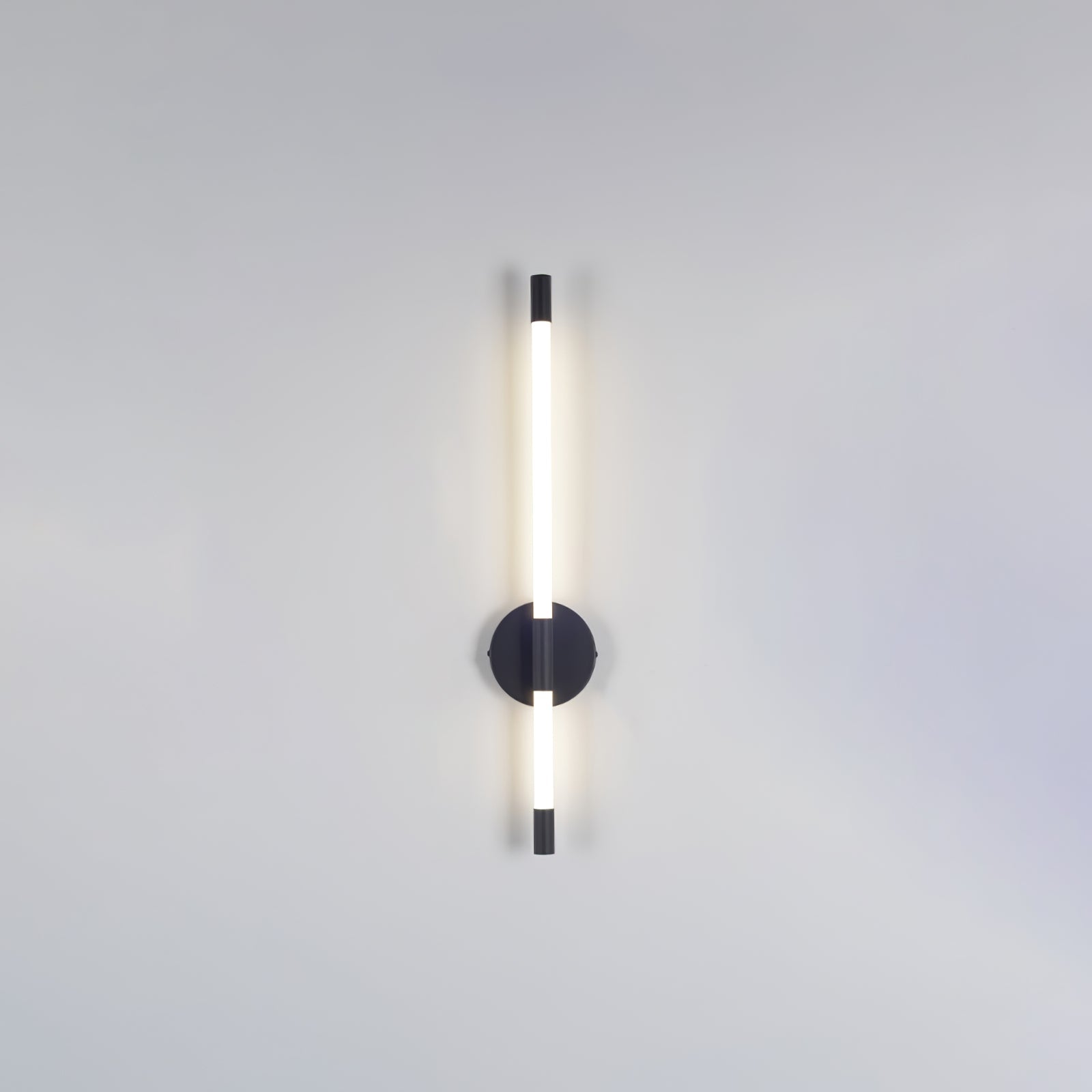 Minimalist Wall Sconce | Metal & Acrylic | Gold or Black