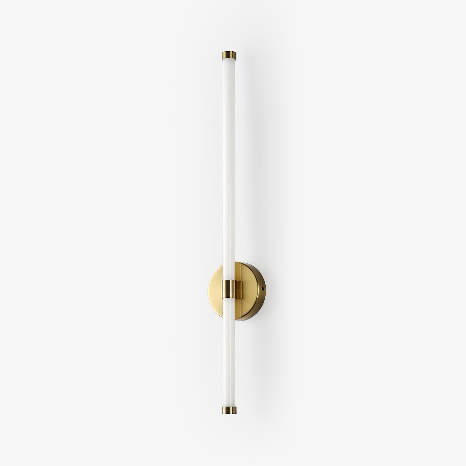 Minimalist Wall Sconce | Metal & Acrylic | Gold or Black