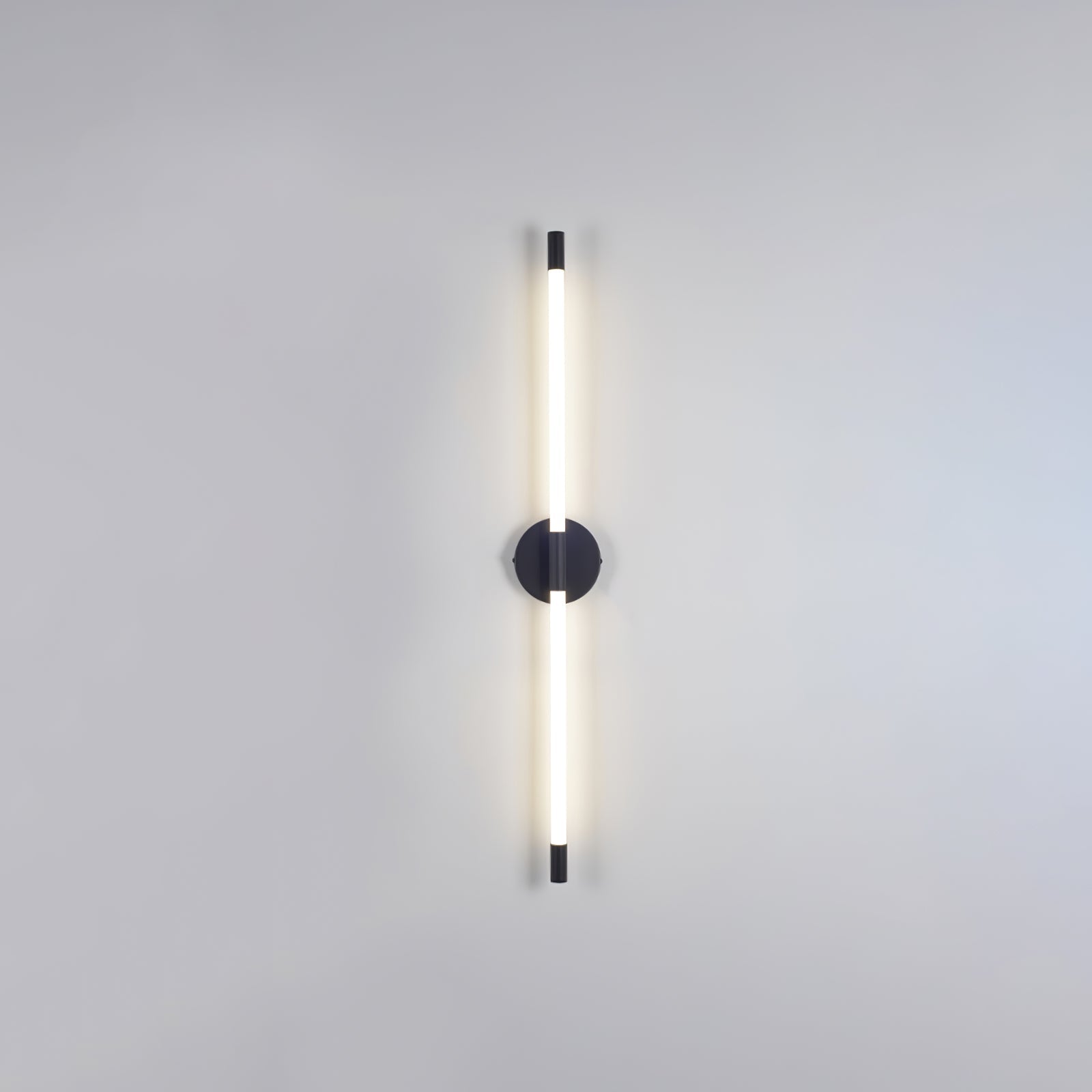 Minimalist Wall Sconce | Metal & Acrylic | Gold or Black