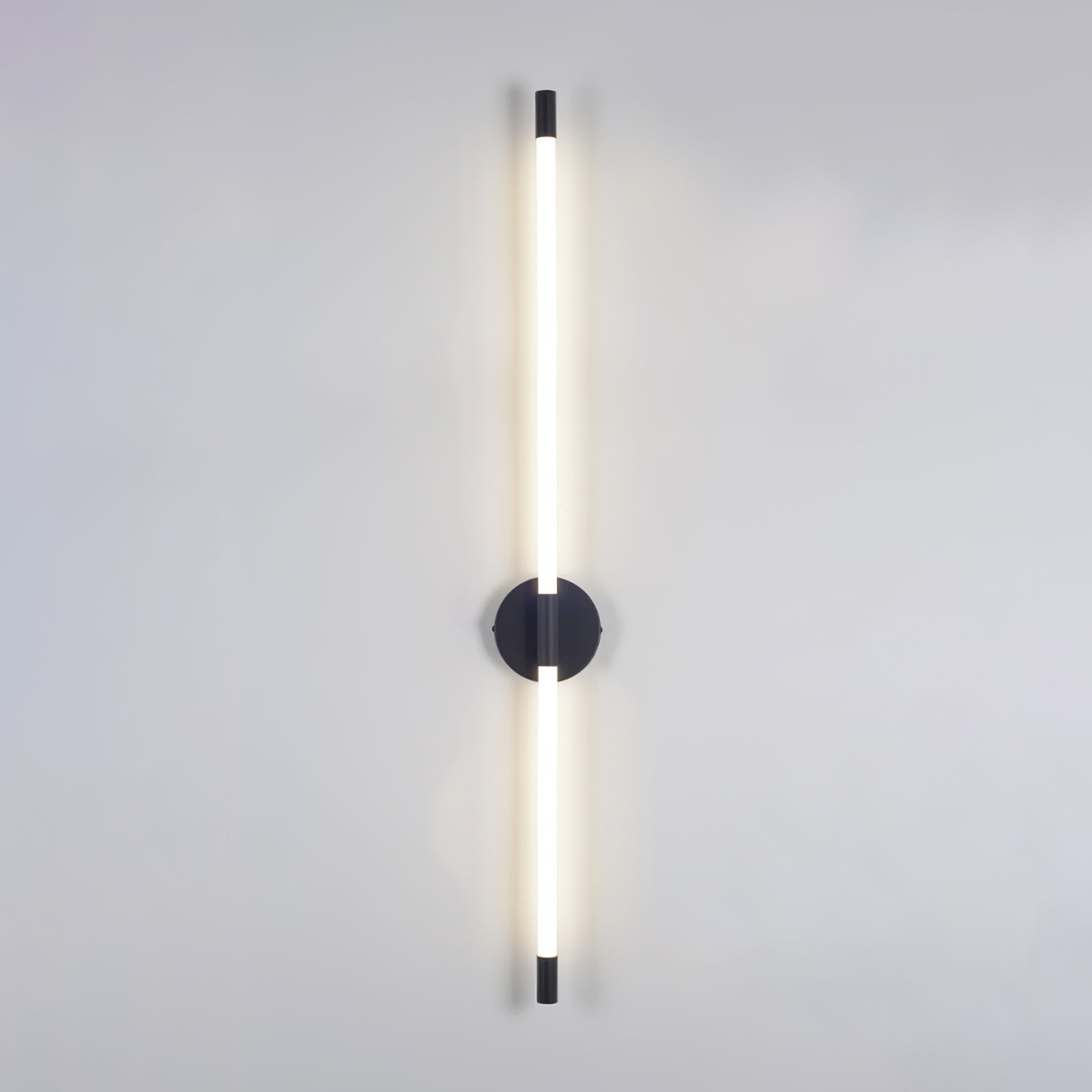 Minimalist Wall Sconce | Metal & Acrylic | Gold or Black