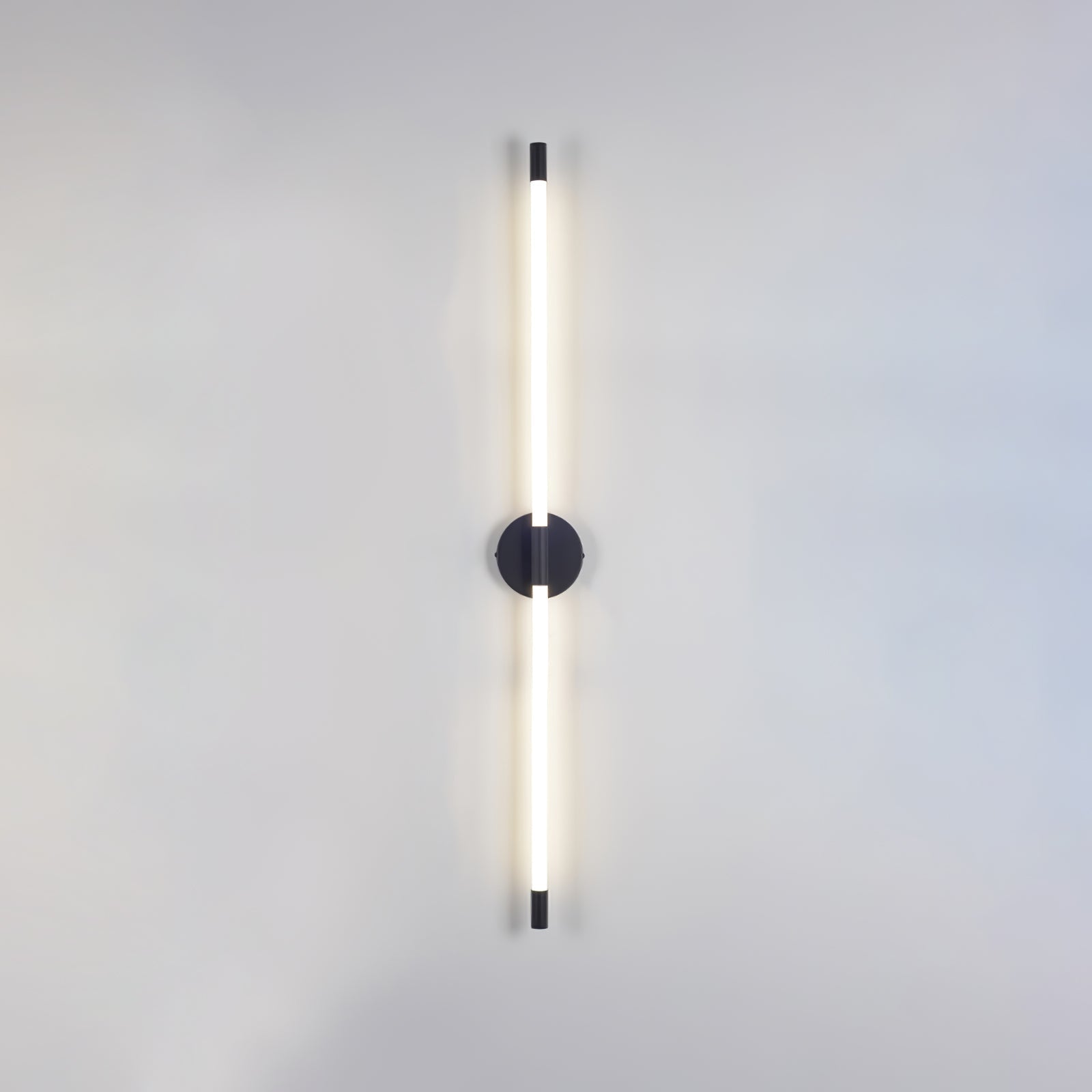 Minimalist Wall Sconce | Metal & Acrylic | Gold or Black