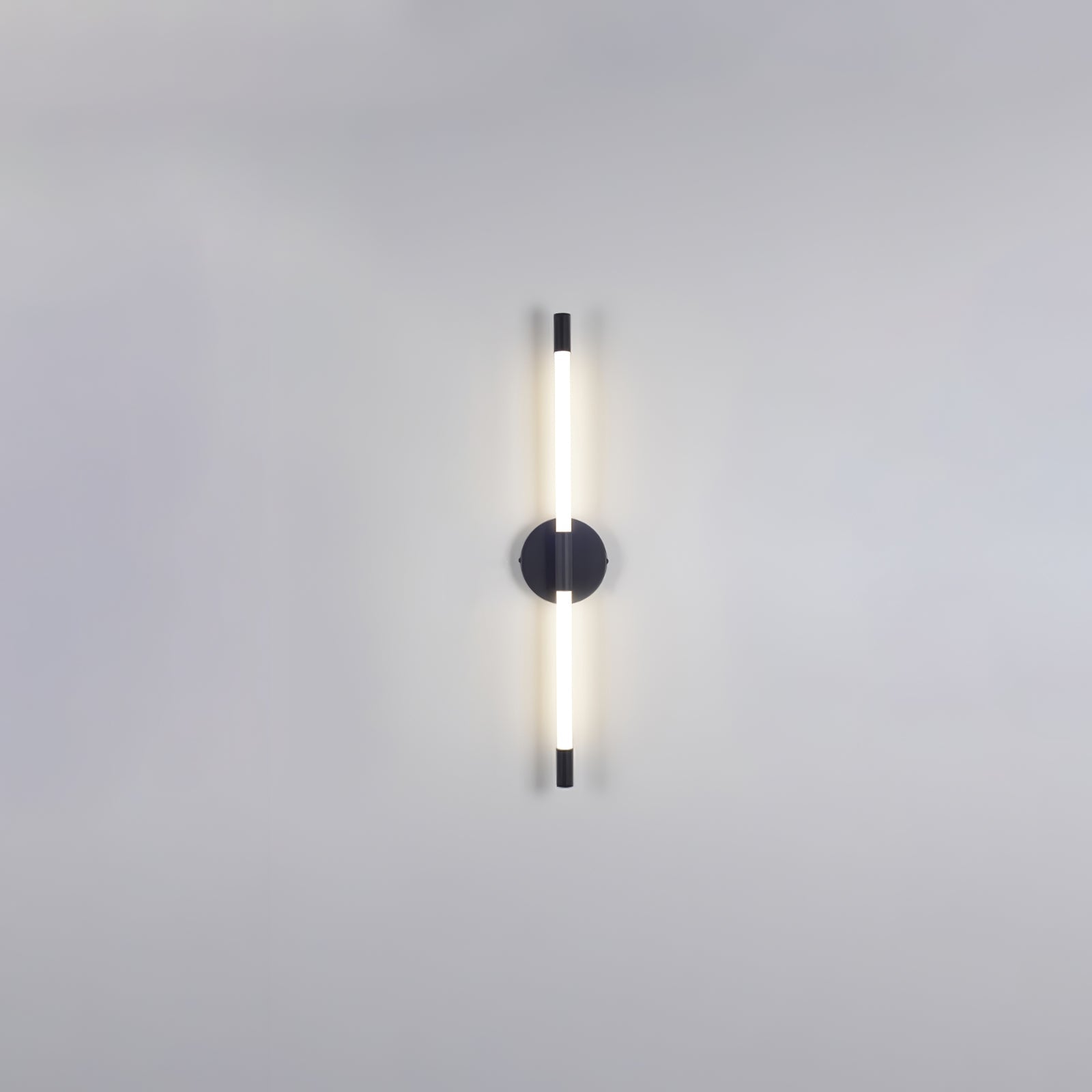Minimalist Wall Sconce | Metal & Acrylic | Gold or Black
