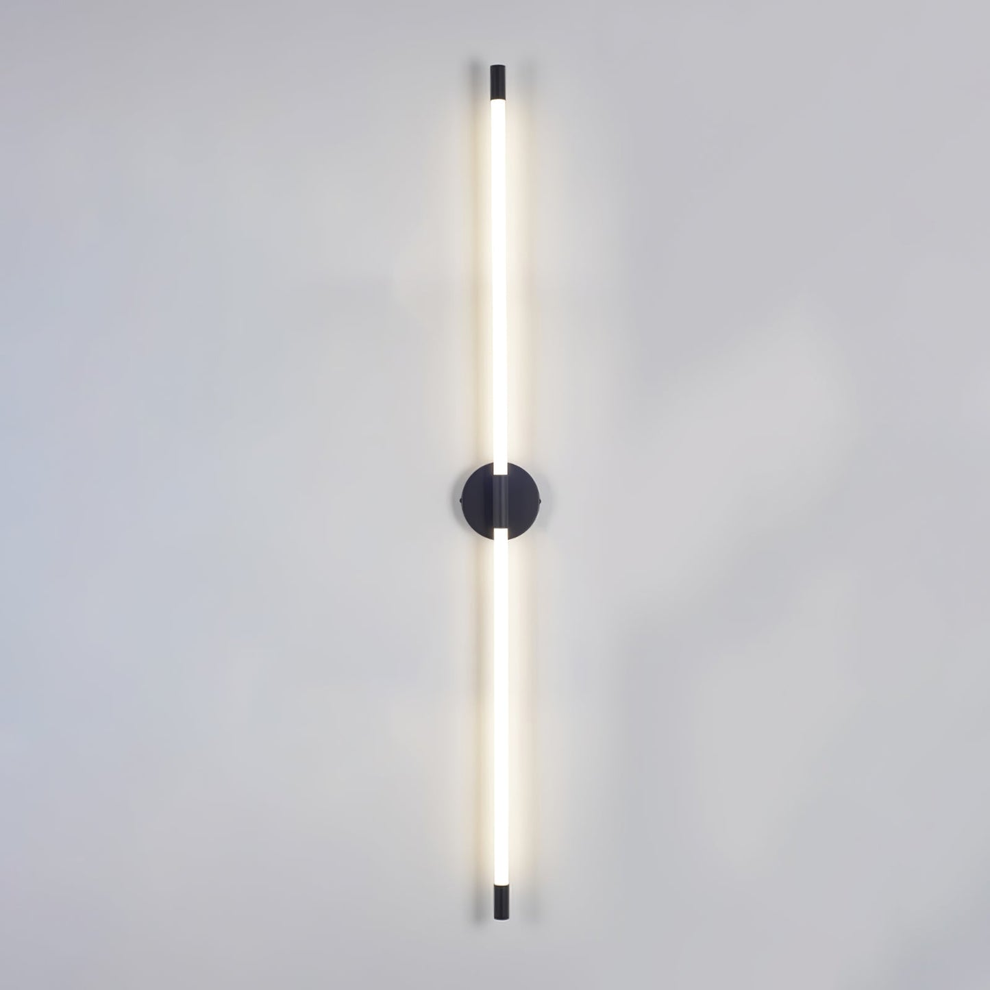 Minimalist Wall Sconce | Metal & Acrylic | Gold or Black