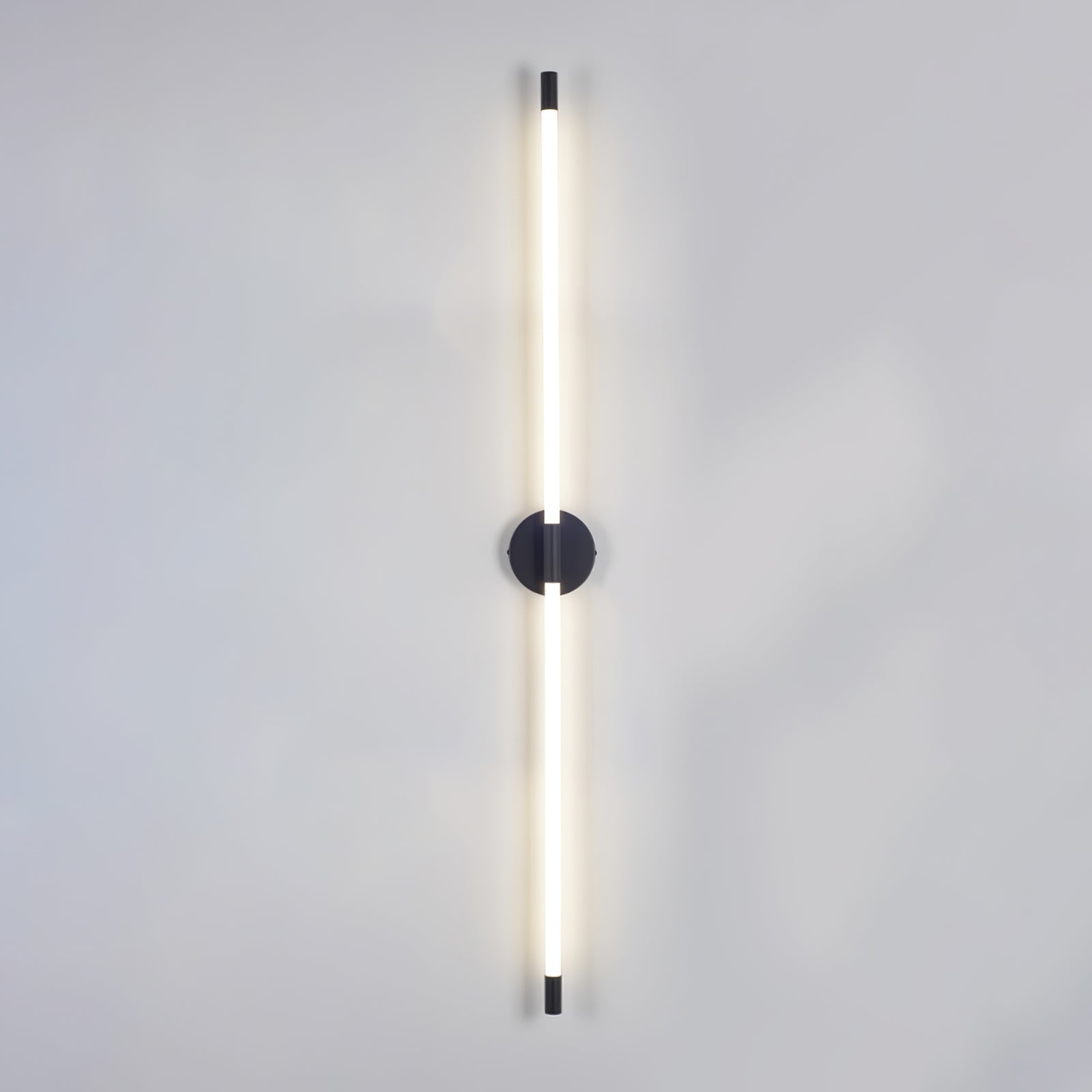 Minimalist Wall Sconce | Metal & Acrylic | Gold or Black