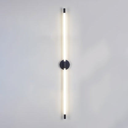 Minimalist Wall Sconce | Metal & Acrylic | Gold or Black