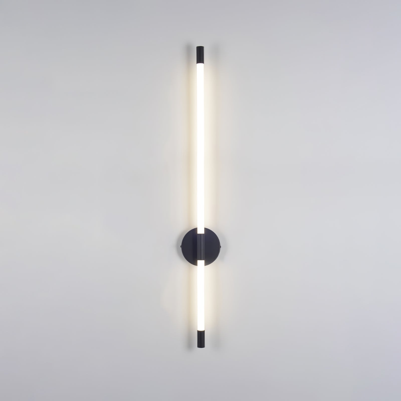 Minimalist Wall Sconce | Metal & Acrylic | Gold or Black