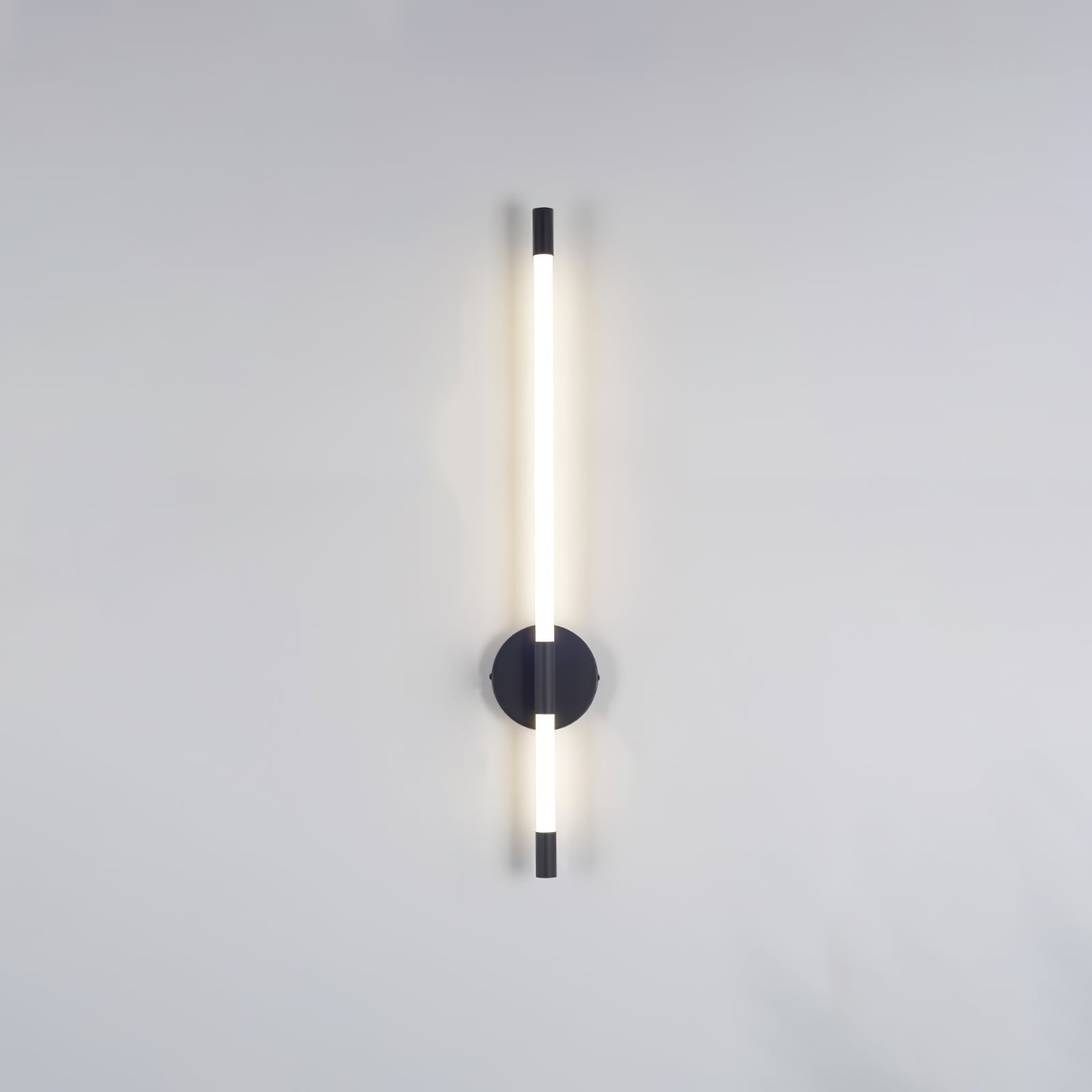 Minimalist Wall Sconce | Metal & Acrylic | Gold or Black