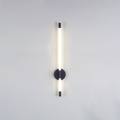 Minimalist Wall Sconce | Metal & Acrylic | Gold or Black