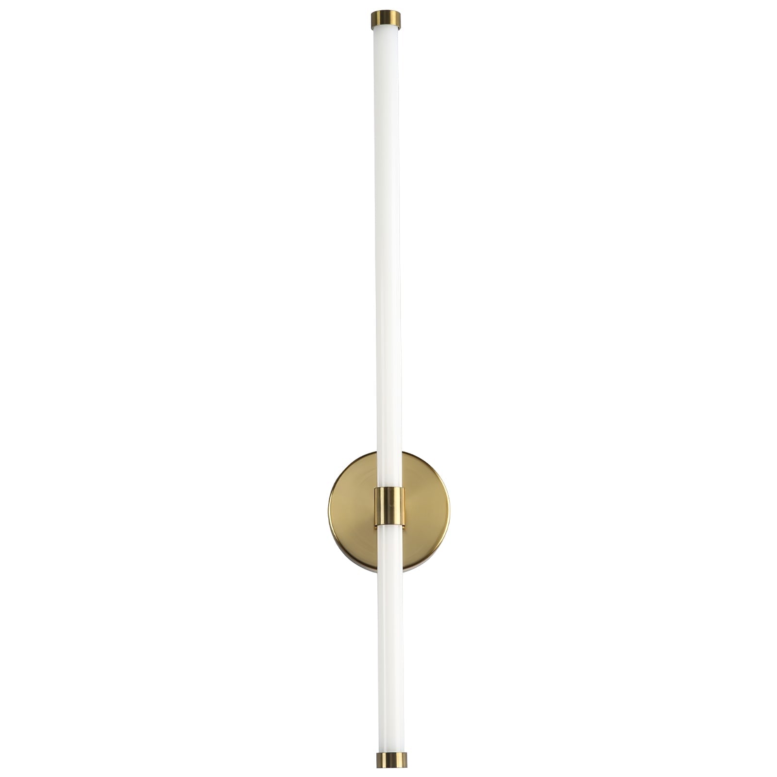 Minimalist Wall Sconce | Metal & Acrylic | Gold or Black