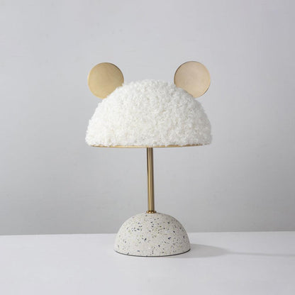 Minos Table Lamp | Terrazzo & Metal | Dark Green