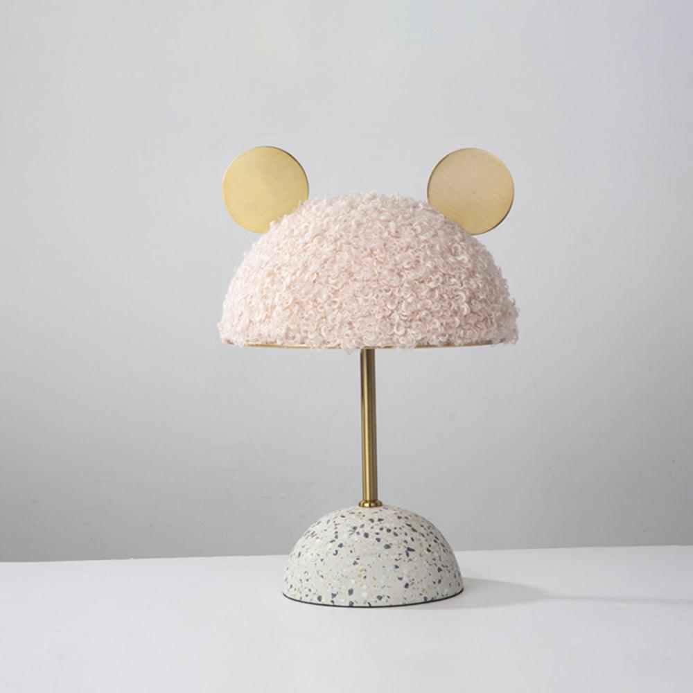 Minos Table Lamp | Terrazzo & Metal | Dark Green