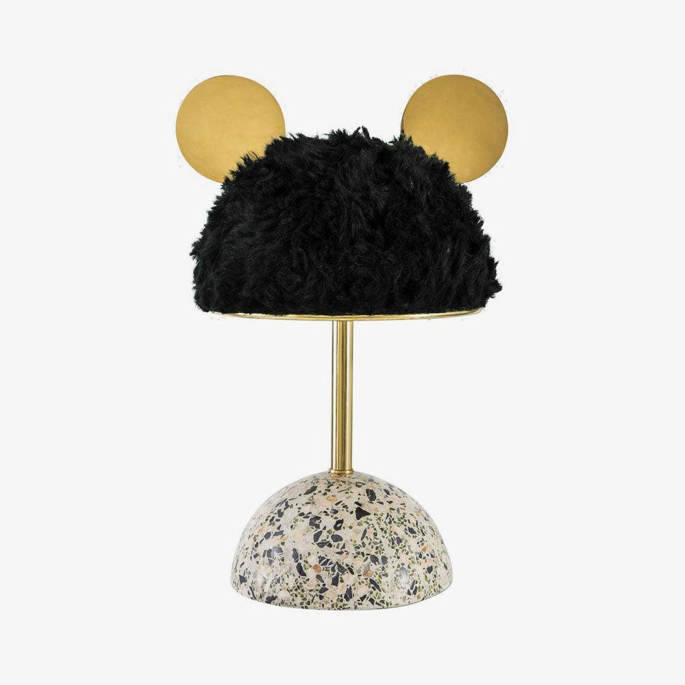 Minos Table Lamp | Terrazzo & Metal | Dark Green