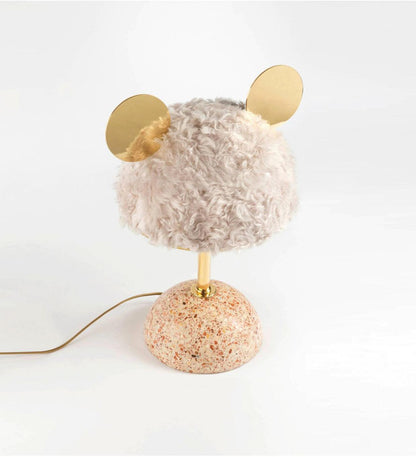 Minos Table Lamp | Terrazzo & Metal | Dark Green