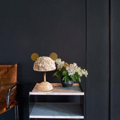 Minos Table Lamp | Terrazzo & Metal | Dark Green