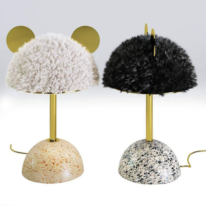 Minos Table Lamp | Terrazzo & Metal | Dark Green