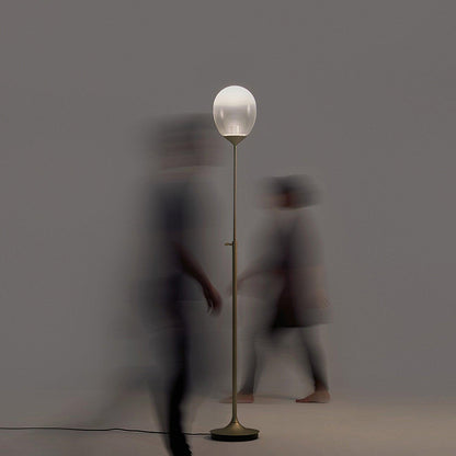 Mist LED Table Lamp | Metal & Glass | Black & Orange