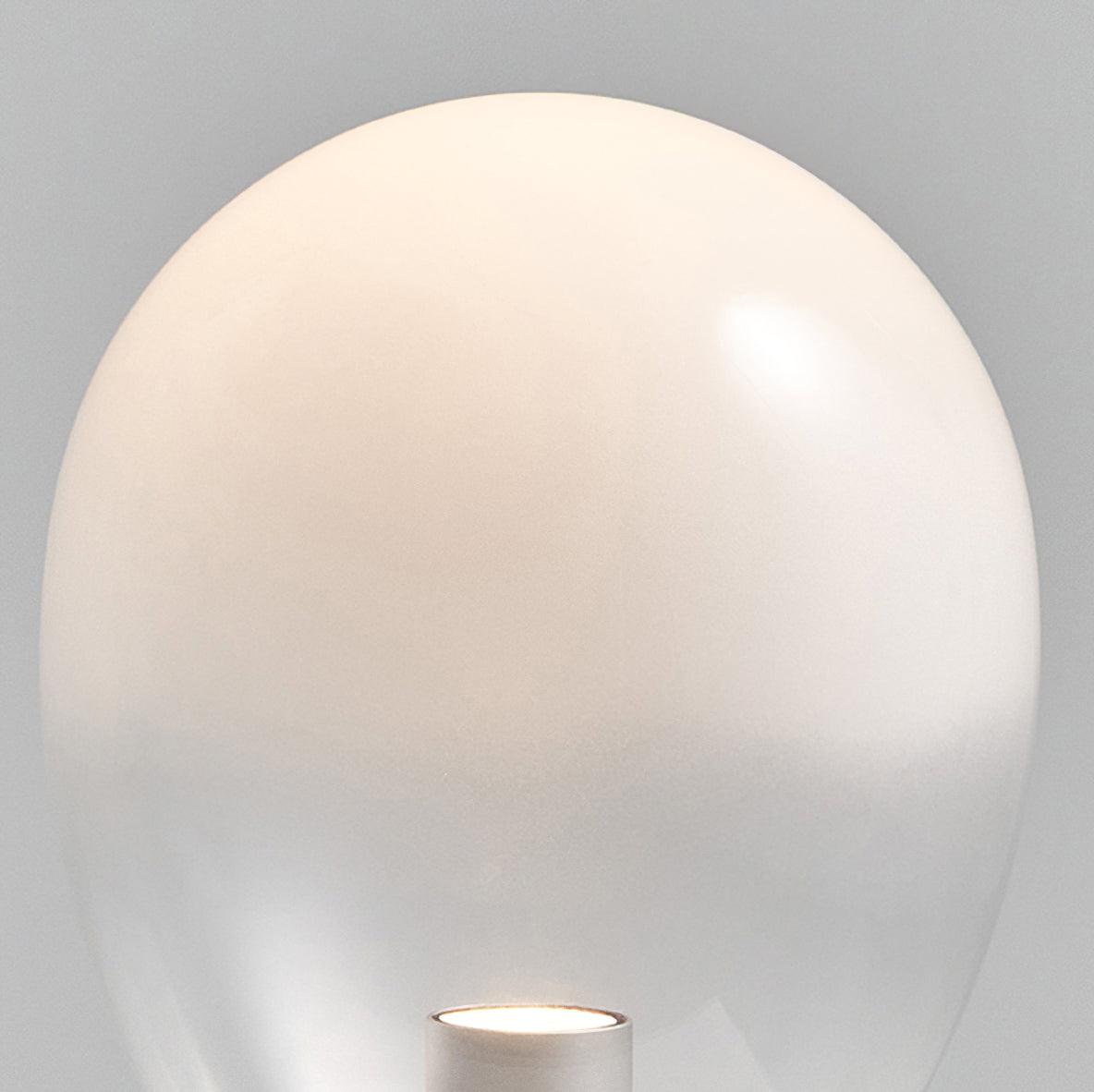 Mist LED Table Lamp | Metal & Glass | Black & Orange