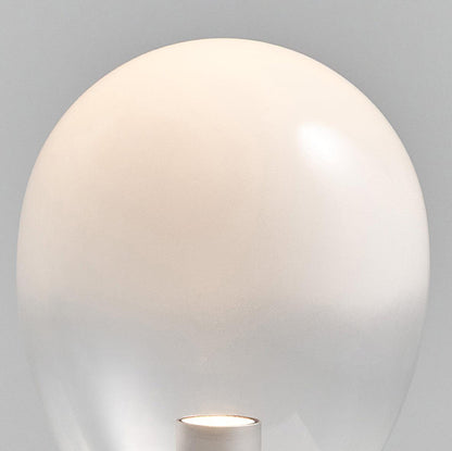 Mist LED Table Lamp | Metal & Glass | Black & Orange