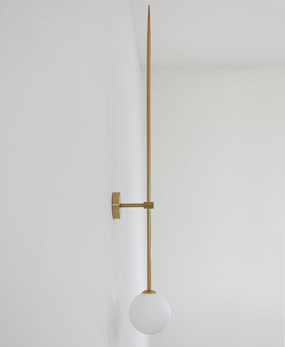 Mobile Wall Lamp | Metal & Glass | Set of 2, Gold & Black