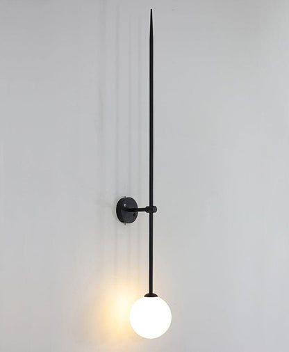 Mobile Wall Lamp | Metal & Glass | Set of 2, Gold & Black