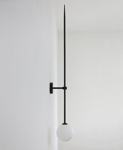 Mobile Wall Lamp | Metal & Glass | Set of 2, Gold & Black