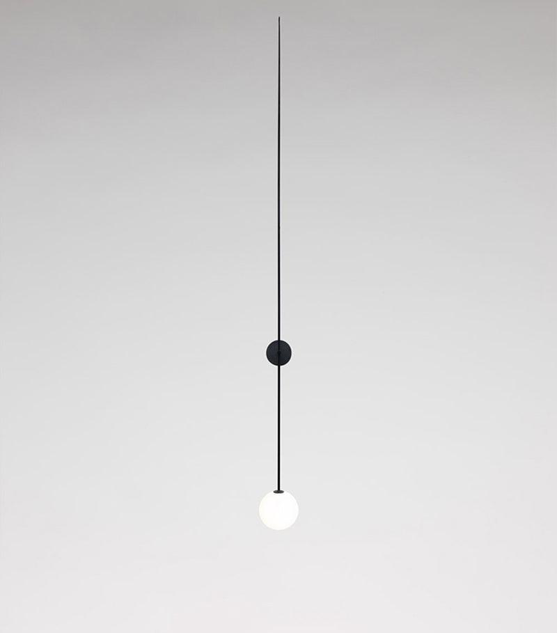 Mobile Wall Lamp | Metal & Glass | Set of 2, Gold & Black