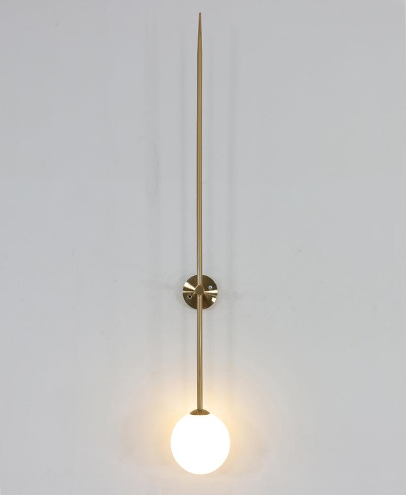 Mobile Wall Lamp | Metal & Glass | Set of 2, Gold & Black