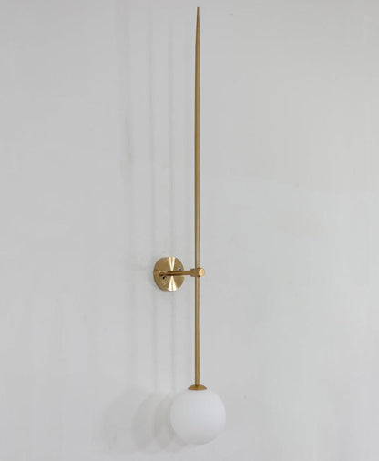 Mobile Wall Lamp | Metal & Glass | Set of 2, Gold & Black