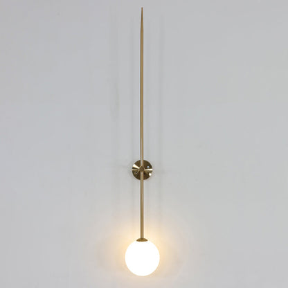 Mobile Wall Lamp | Metal & Glass | Set of 2, Gold & Black